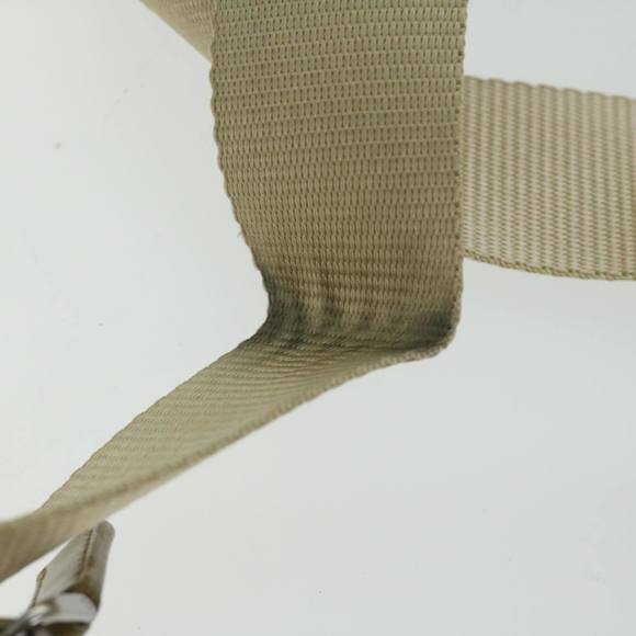 PRADA Shoulder Bag Nylon Beige Auth 65376 - Picture 9 of 16